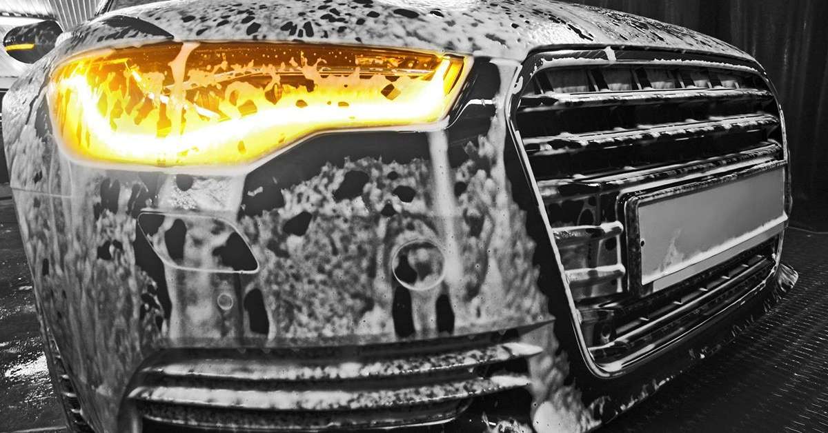 Les étapes de lavage d'un véhicule
