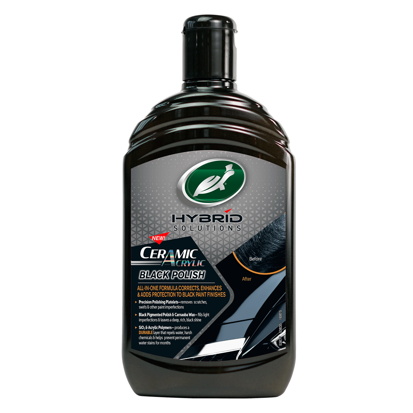 Ceramic Acrylic Black Polish (500 ml)