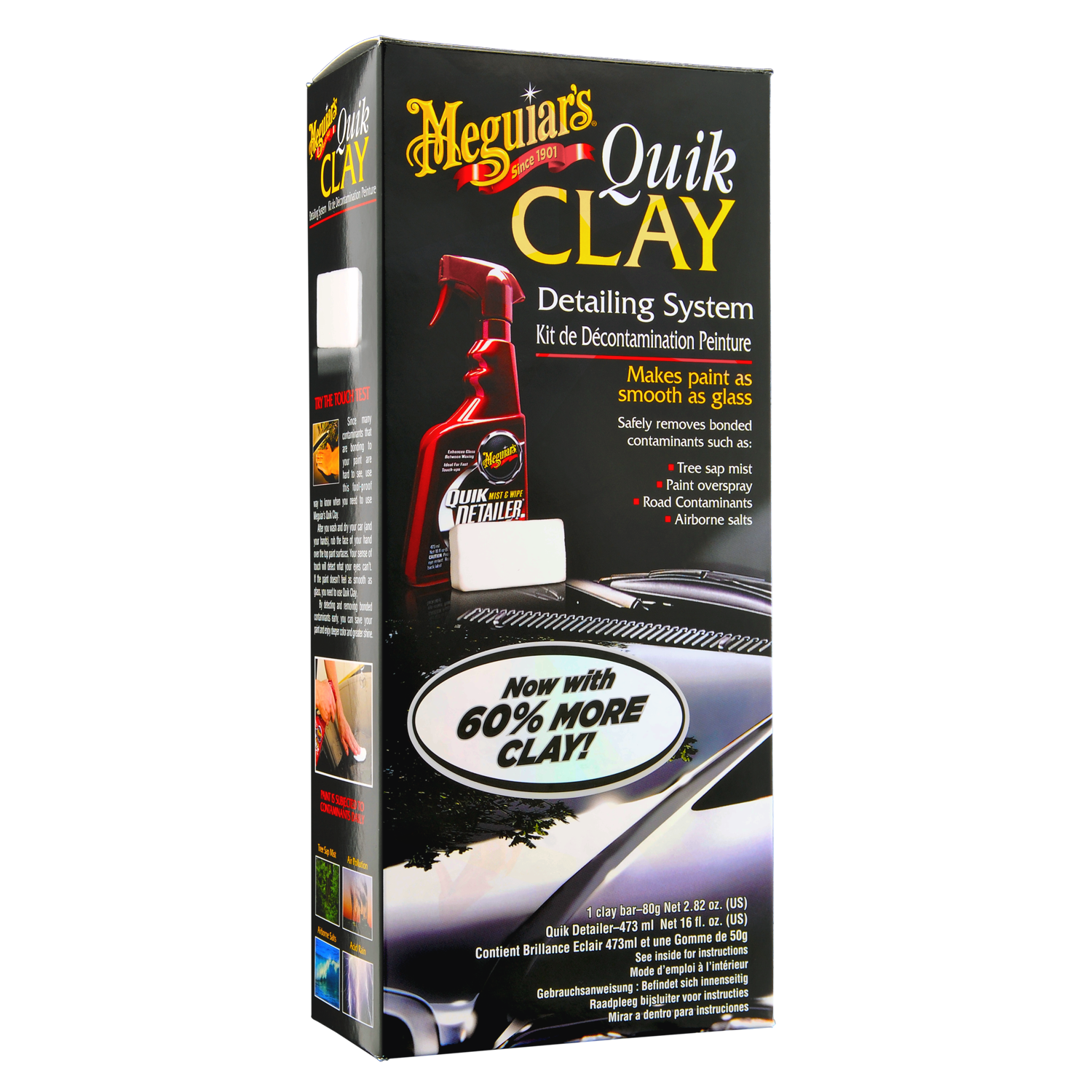 Système Gomme Quik Clay (473 ml + 50g)