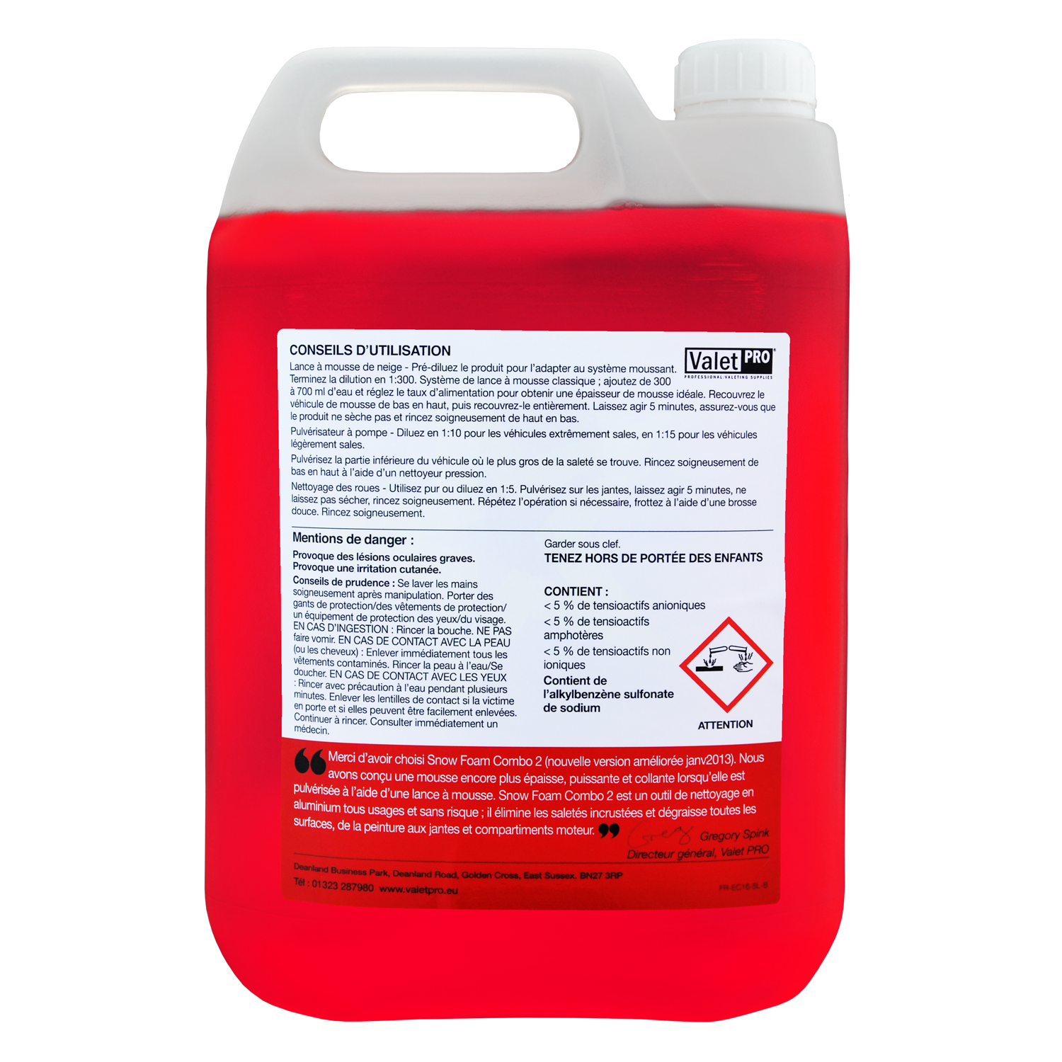 Snow Foam Combo 2 (5L)