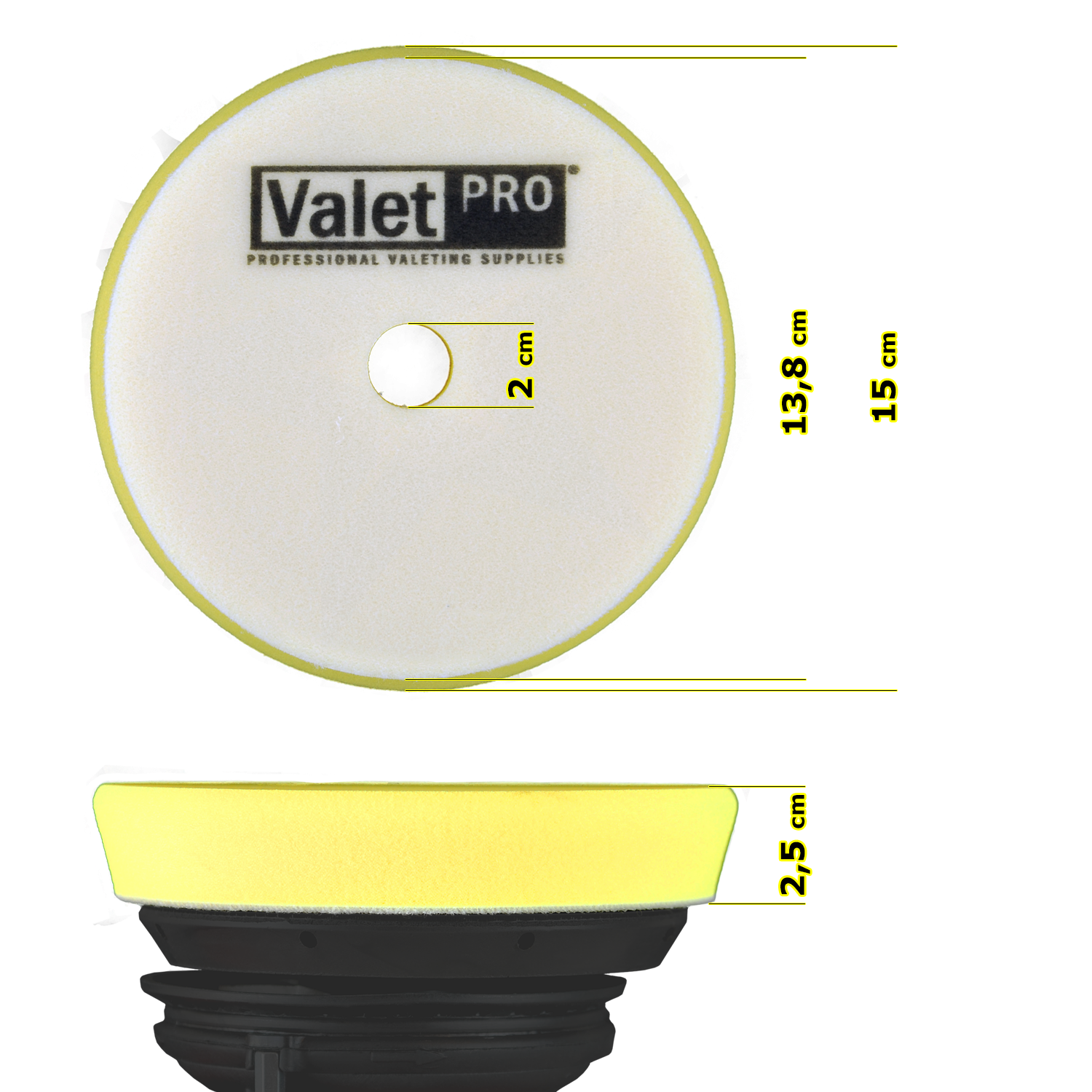 Pad Light-Medium Yellow x1 (135 mm / 5.5")