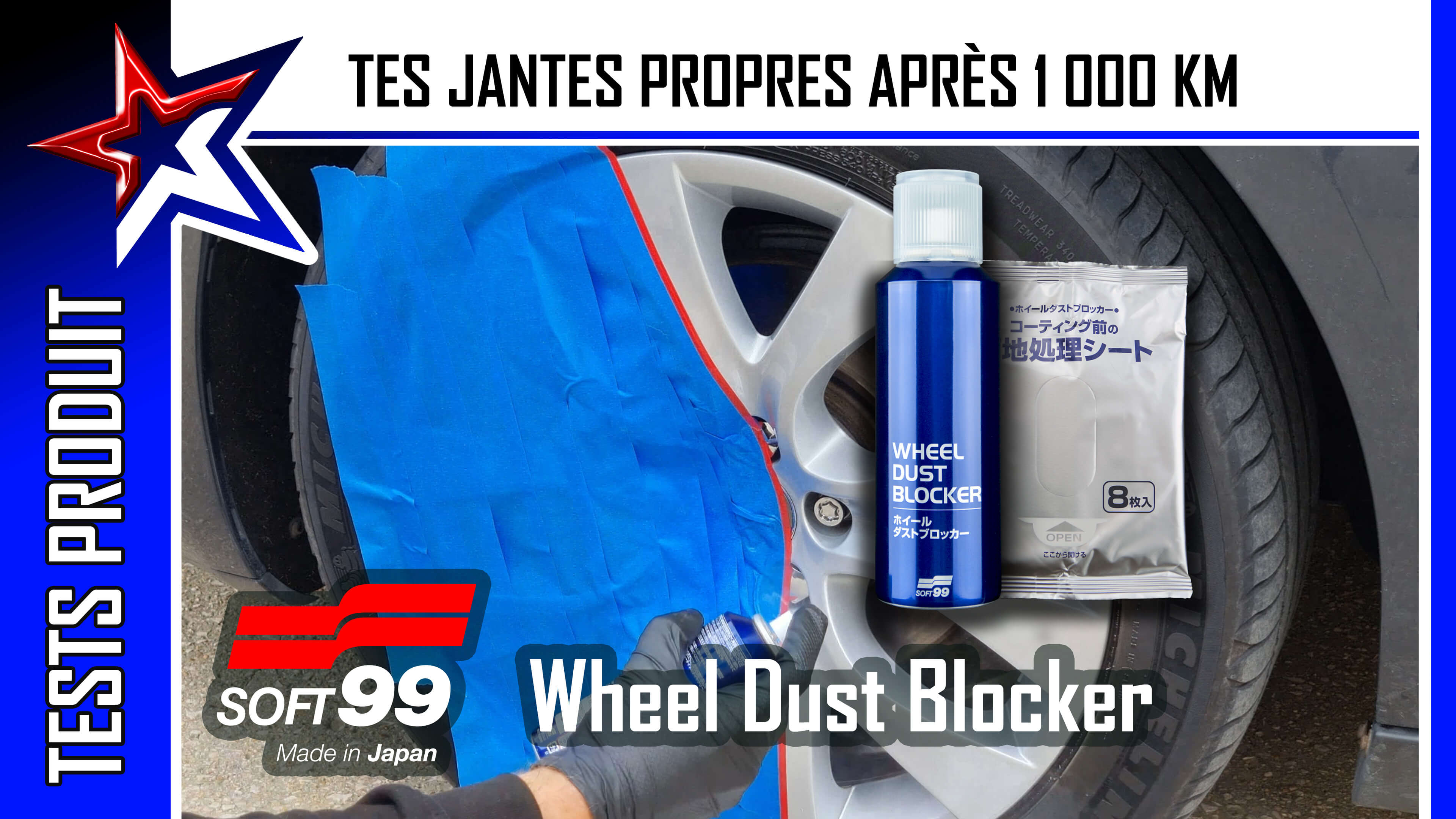 SOFT99 - Wheel Dust Blocker : Tes jantes toujours propres après 1 000 km