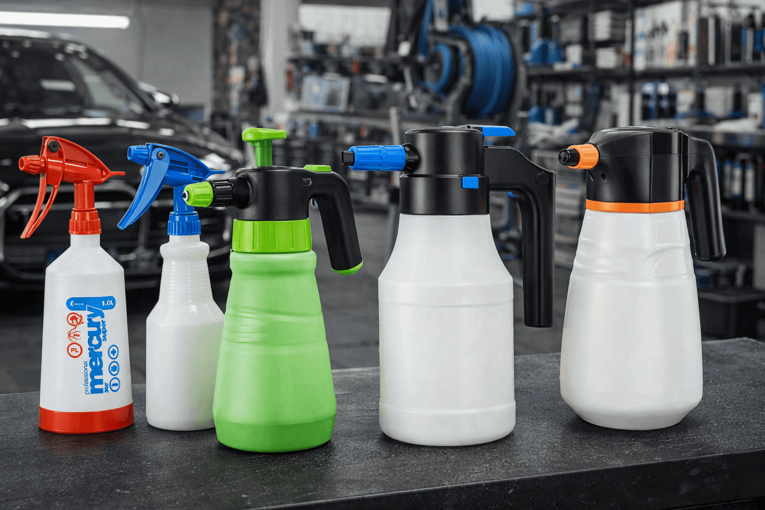 Canons à mousse / pulvérisateurs