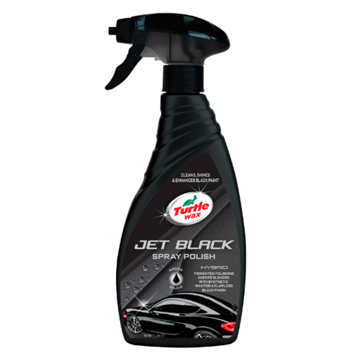Jet Black Spray Polish (500 ml)