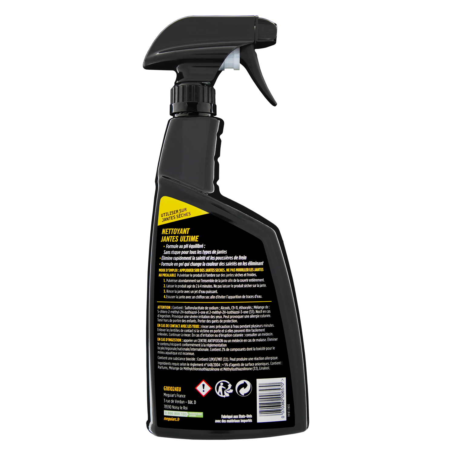 Nettoyant jantes Ultime (709 ml)