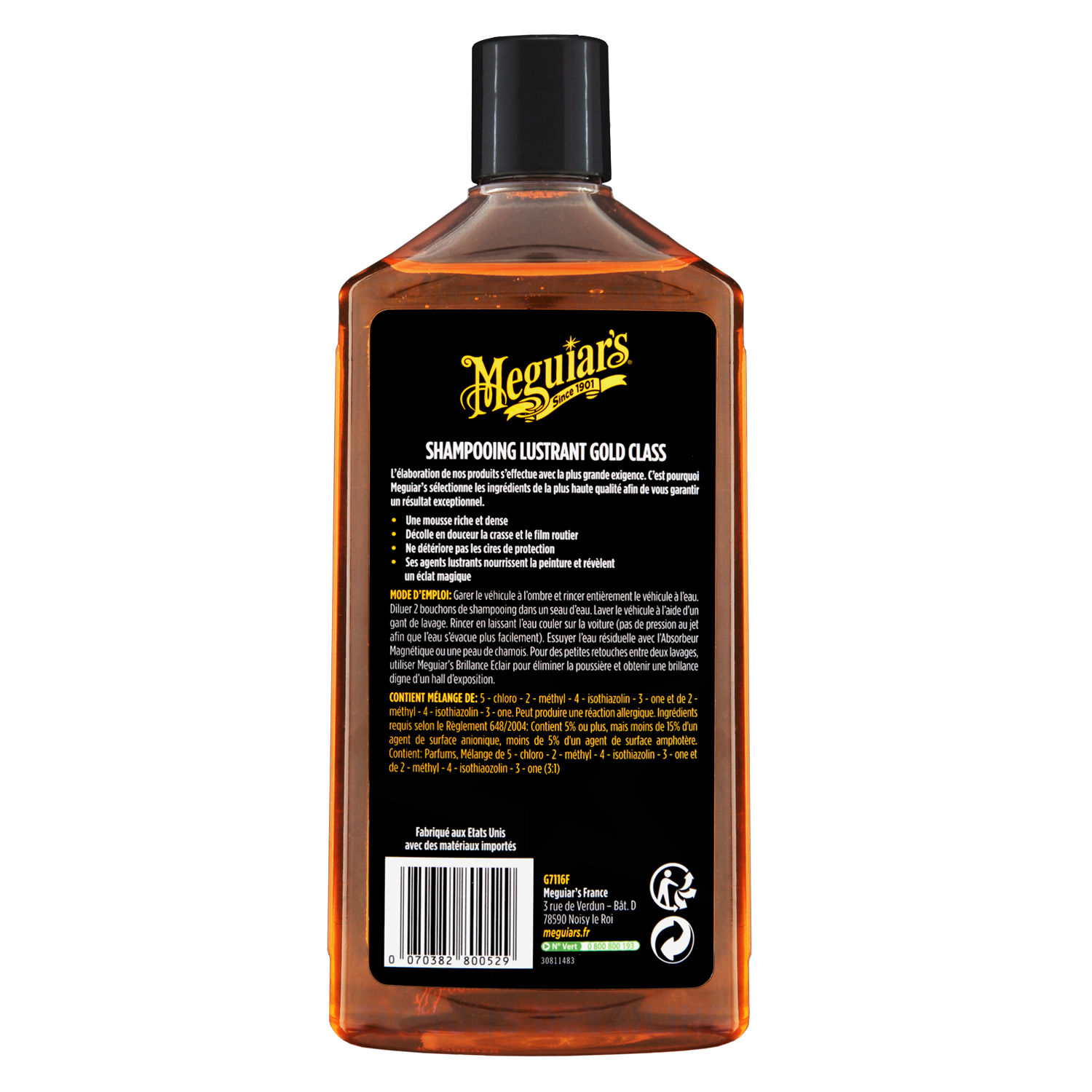 Shampooing Gold Class (500 ml)