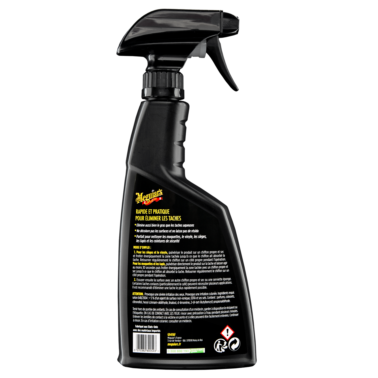 Détacheur Tissus Cuirs & Moquettes (473 ml)
