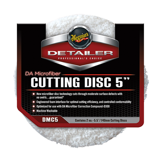 DA Système Microfibre - Disques De Polissage (127 mm / 5") x2