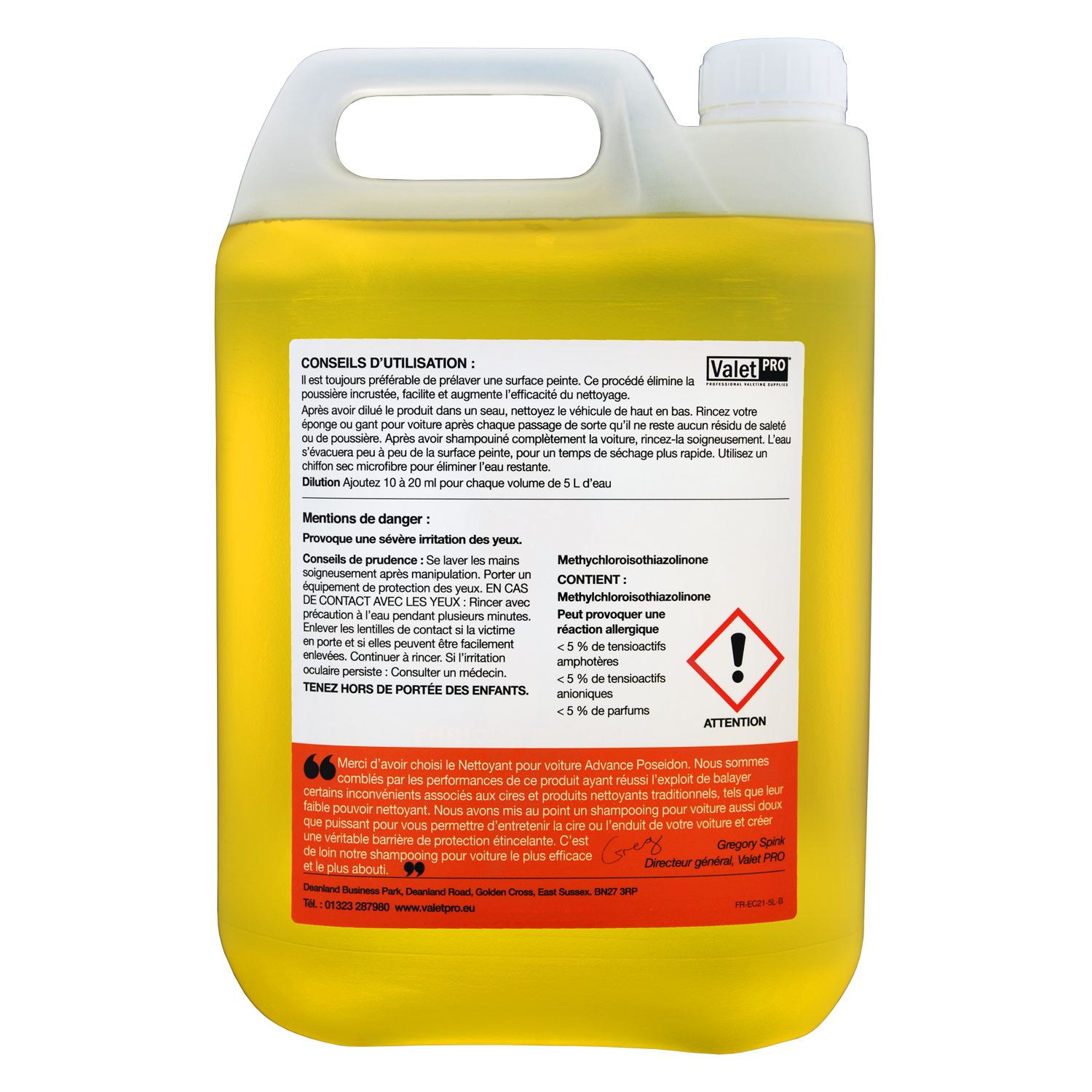 Advanced Poseidon Car Wash (5L)