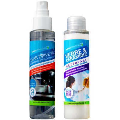 Kit Clear Drive Pro (100 ml) + Nettoyant (100 ml)