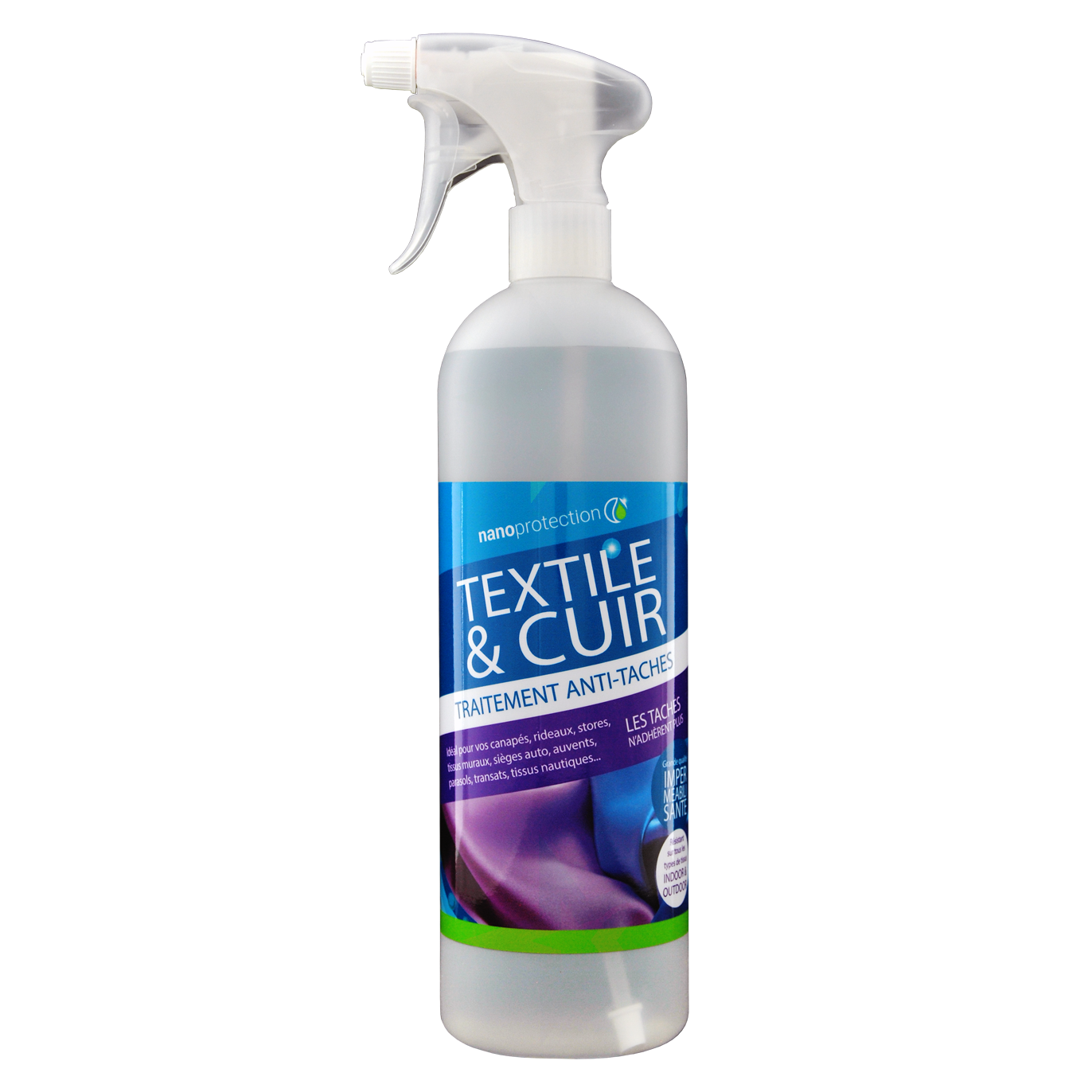 Traitement Imperméabilisant Anti-tâche Textile et Cuir (1 L)