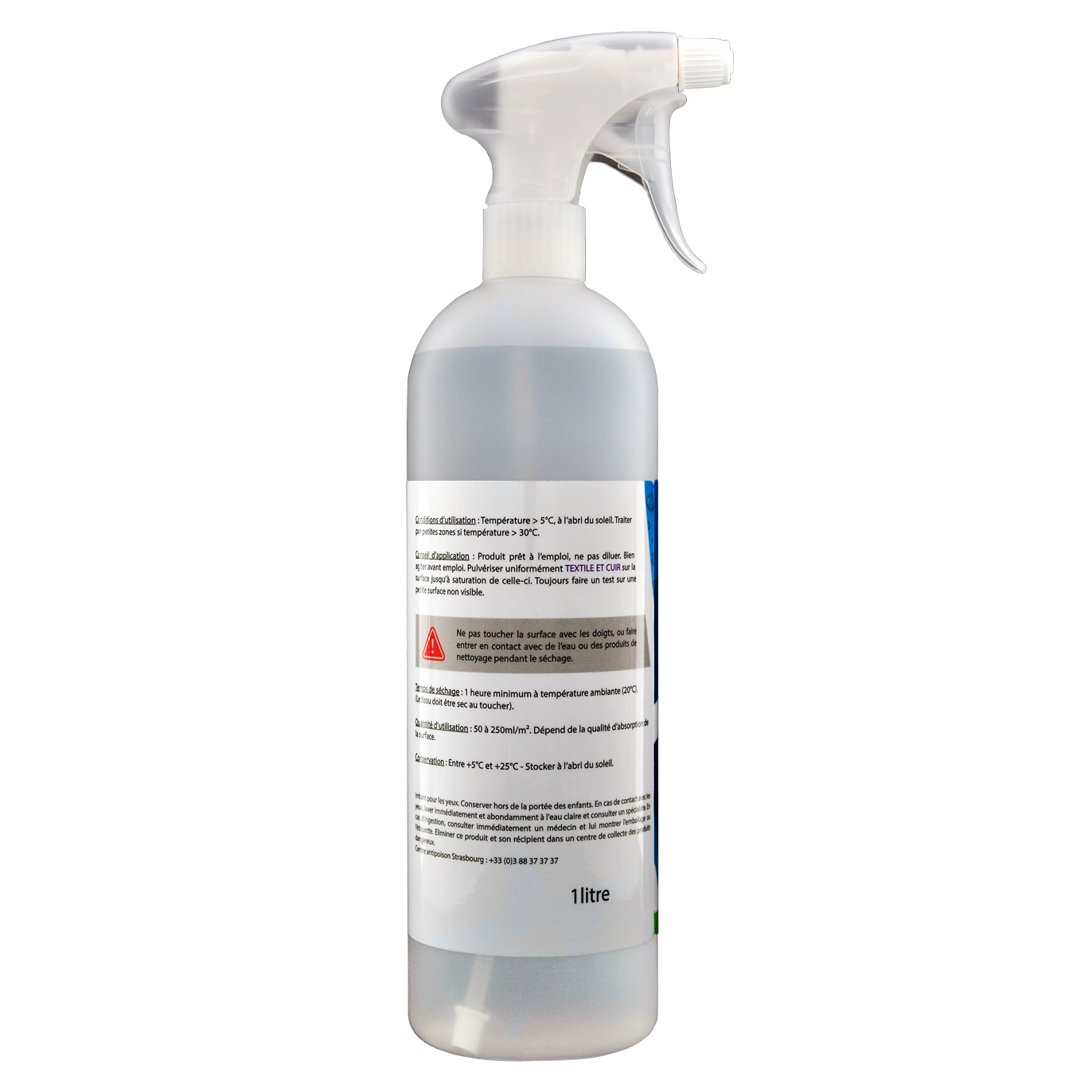 Traitement Imperméabilisant Anti-tâche Textile et Cuir (1 L)