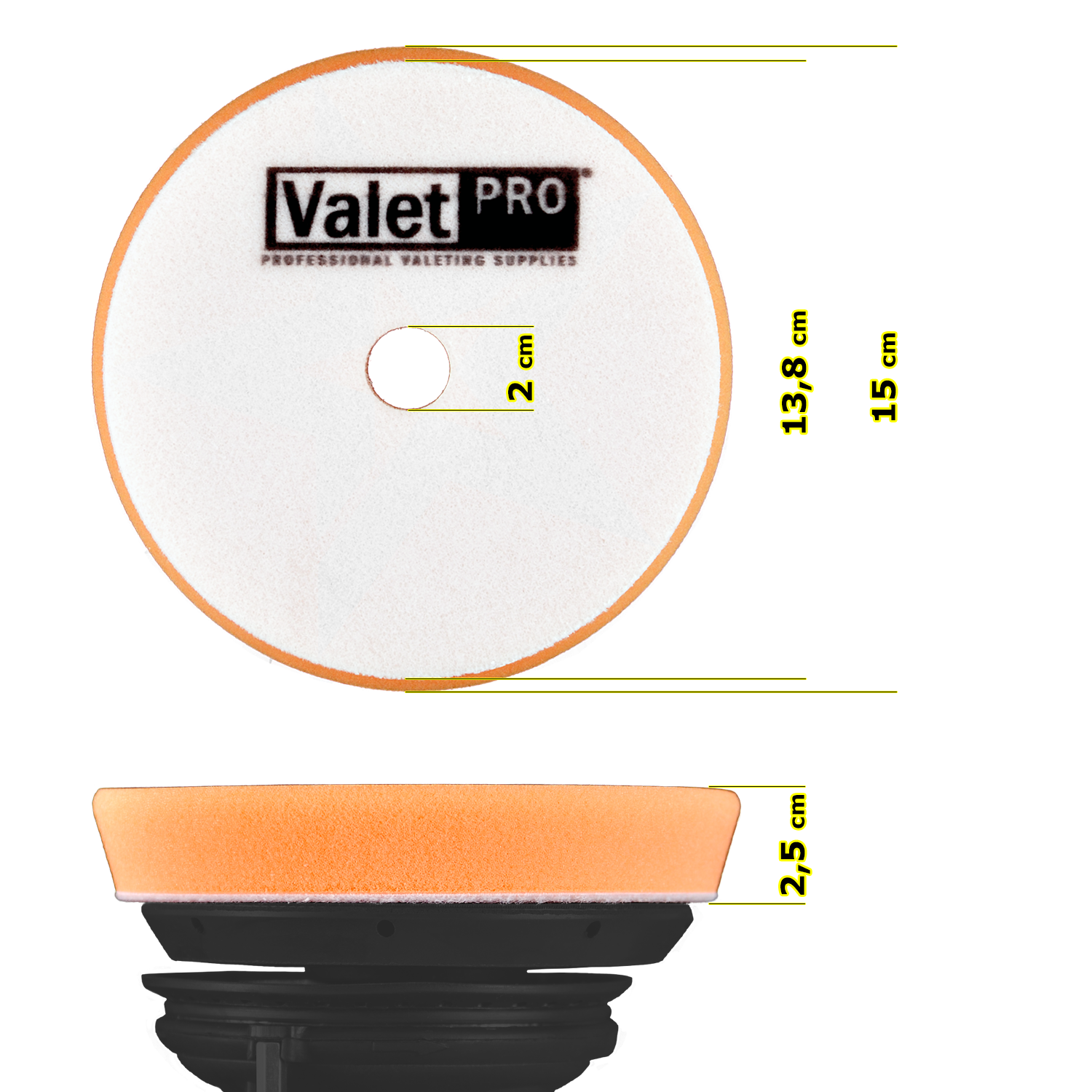 Pad Medium-Heavy Orange x1 (135 mm / 5.5")