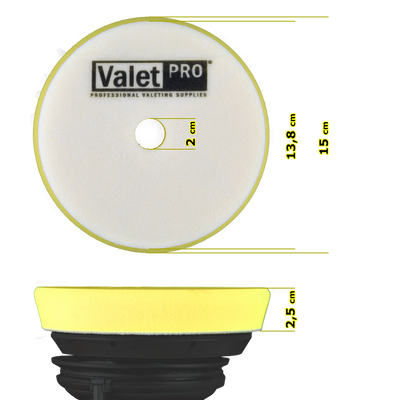Pad Light-Medium Yellow x1 (135 mm / 5.5")