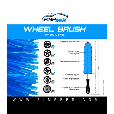 Brosse à jantes (Long. 45 cm)