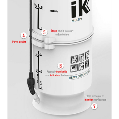 Pulvérisateur Multi 9 (9 L)